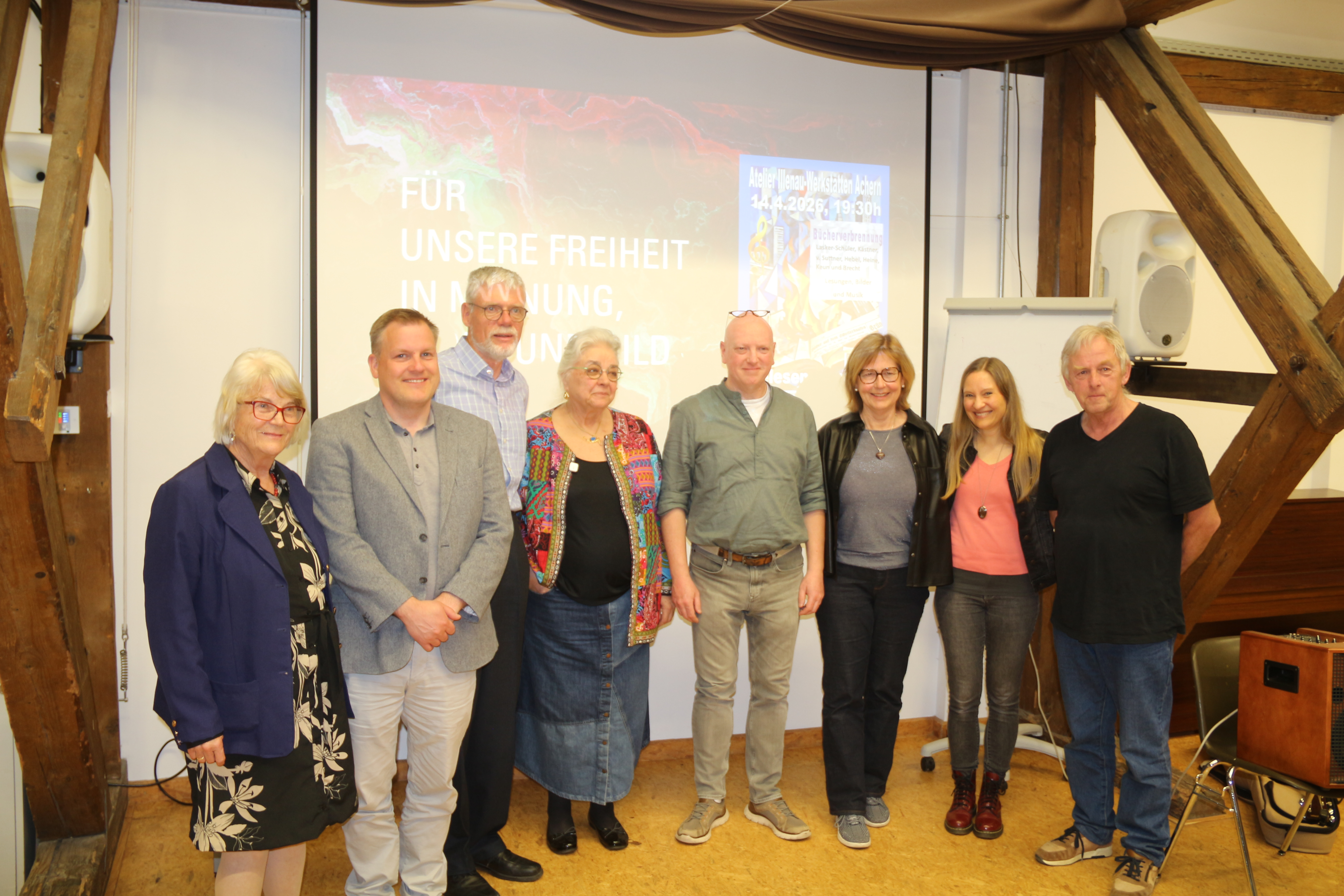 Gruppenfoto in der Illenau
